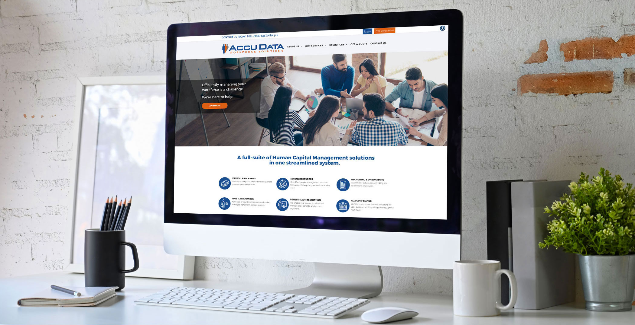 Workforce Website Design