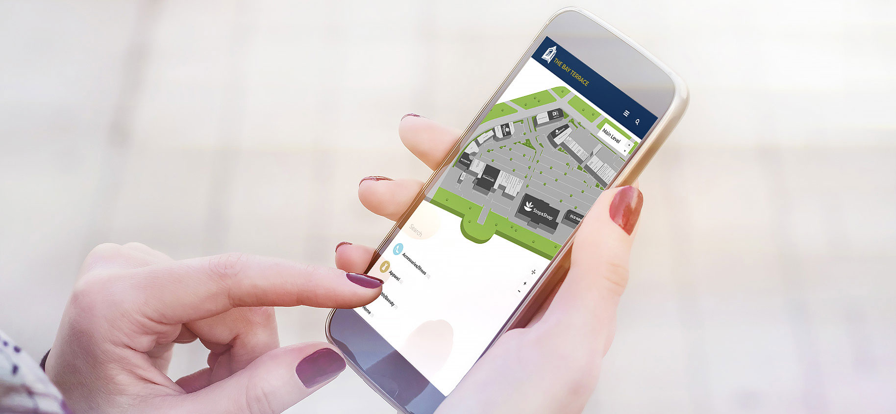 Shopping Center Mobile Website Design Shopping Center Mobile Website Design
